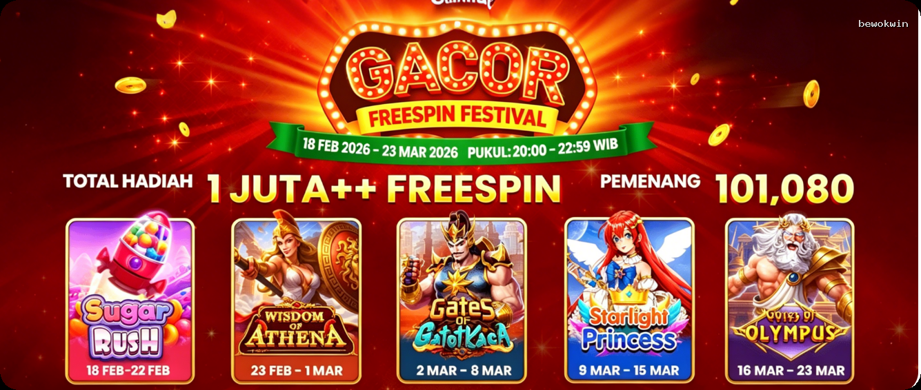 Login bewokwin Sekarang Bonus Melimpah